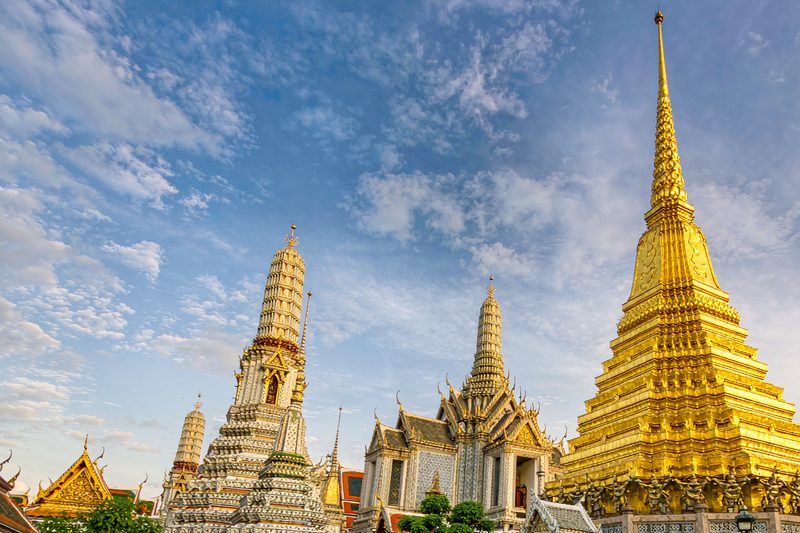 Bangkok | Three Great Temples: Emerald, Reclining, and Golden Buddha